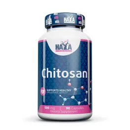   Haya Labs Chitosan - természetes eredetű rost (500mg) - 90 kapszula