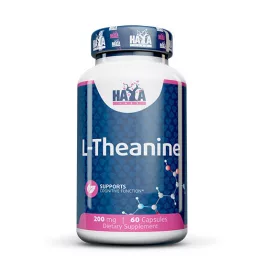   Haya Labs L-Theanine - Mentális nyugtató támogatás (200mg) - 60 kapszula