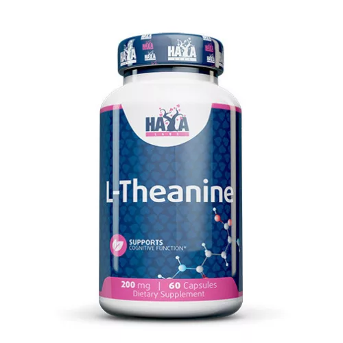 Haya Labs L-Theanine - Mentális nyugtató támogatás (200mg) - 60 kapszula