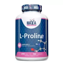   Haya Labs L-Prolin - Ízület- és kötőszövet támogató aminósav (1000mg) -100 kapszula