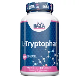   Haya Labs L-Tryptophan - alvás és hangulat támogatás (500mg) - 60 kapszula