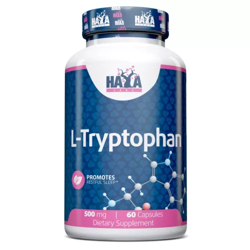 Haya Labs L-Tryptophan - alvás és hangulat támogatás (500mg) - 60 kapszula