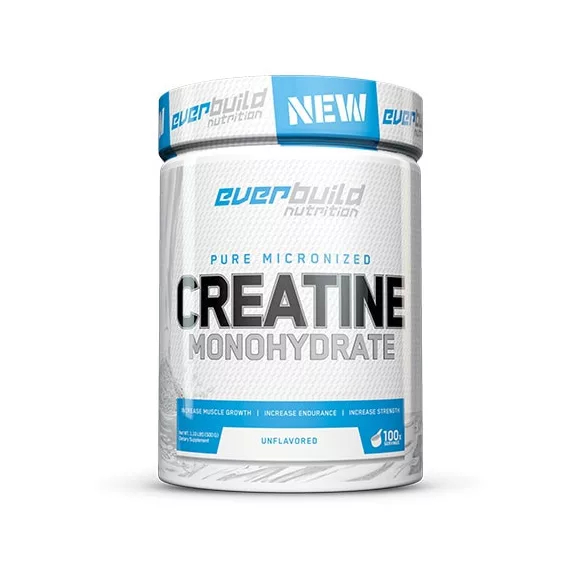 EverBuild Kreatin monohidrát italpor (100% tiszta) - ízesítetlen - 500g EverBuild Kreatin monohidrát italpor (100% tiszta) - ízesítetlen - 500g