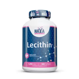  Haya Labs Lecitin - természetes zsírsavforrás (1200mg) - 100 kapszula
