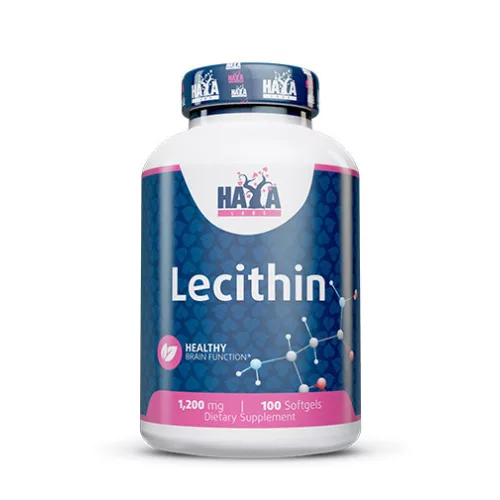 Haya Labs Lecitin - természetes zsírsavforrás (1200mg) - 100 kapszula