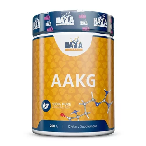 Haya Labs Sports AAKG - Arginin alfa-ketoglutarát italpor - 200g 
