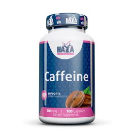 Haya Labs Koffein (200mg) - 100 kapszula