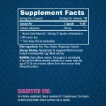 Haya Labs Koffein (200mg) - 100 kapszula