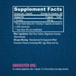 Haya Labs L-Tirozin - Fókusz és stresszkezelés támogatására (500mg) - 100 kapszula