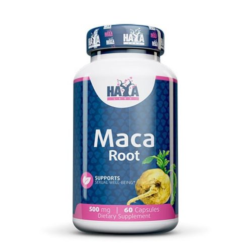 Haya Labs Maca gyökér - Energia, hormon és libidó támogatás (500mg) - 60 kapszula