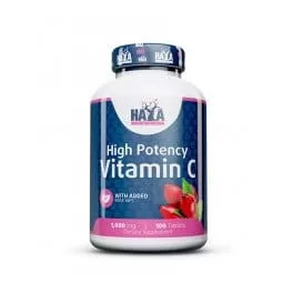   HAYA LABS - Vitamin C with Rose Hips 1000 mg / 100 Vtab - C-vitamin csipkebogyóval