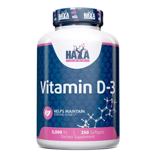 Haya Labs Vitamin D3 (5000NE) -250 kapszula