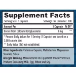 Haya Labs Boron - Bór nyomelem (3mg) - 100 kapszula