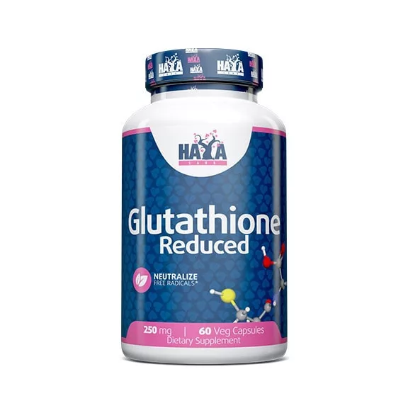 Haya Labs Glutation - Antioxidáns - 60 kapszula Haya Labs Glutation - Antioxidáns - 60 kapszula