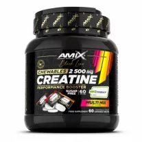   Amix Black Creapure Kreatin Monohidrát 2500mg - Zero sugar - 60 rágótabletta