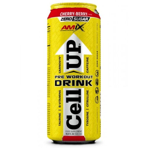 Amix CellUp - Edzéselőtti ital - pillecukor - 12x500ml