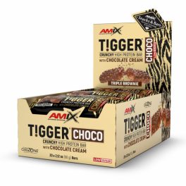 Amix Tigger Choco - Fehérjeszelet - brownie - 20x60g