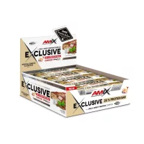   Amix Exclusive Protein Bar Box - Fehérjeszelet - kávé-csoki - 12x85g