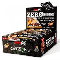   Amix Low-Carb ZeroHero Protein Bar - Fehérjeszelet - vanilia-mandula - 15x65g
