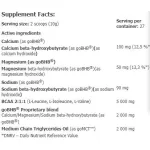 Amix Keto goBHB + BCAA - citrom - 270g