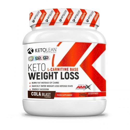 Amix Nutrition - KetoLean Keto Weight Loss 240g / Cola - Anyagcserefokozó