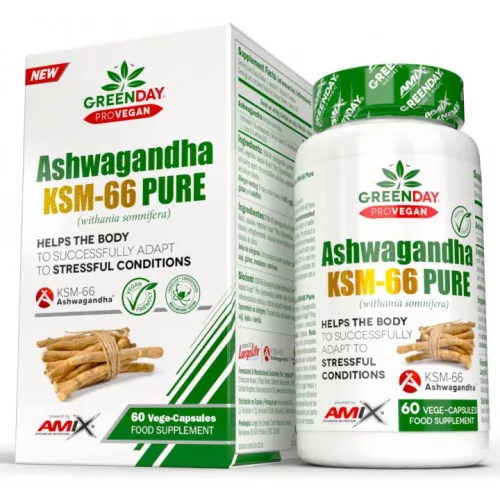 AMIX Ashwagandha KSM-66 Pure 600 - 60 kapszula