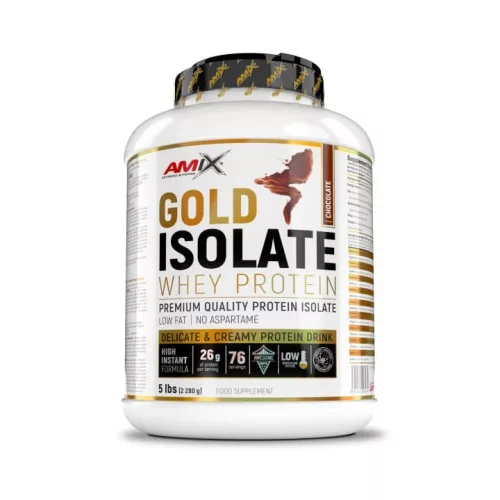 Amix Gold Whey Protein Isolate - Tejsavófehérje Izolátum - vanília - 2280g