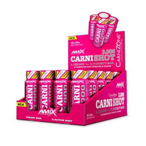 Amix CarniShot 3000mg L-karnitin shot - Mojito - 20x60ml
