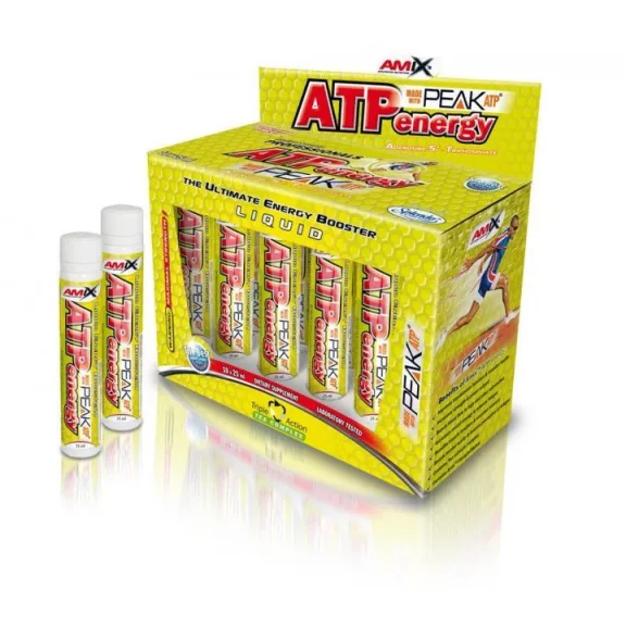 AMIX Nutrition - ATP Energy Liquid / 10x25ml - lemon AMIX Nutrition - ATP Energy Liquid / 10x25ml - lemon