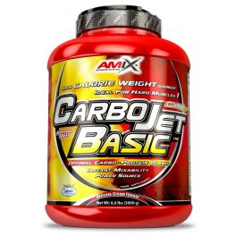 Amix CarboJet™ Basic - Izomtömegnövelő - eper - 3000g