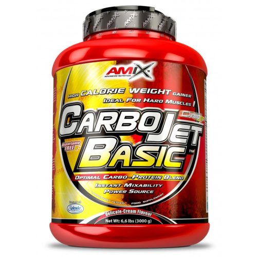 Amix CarboJet™ Basic - Izomtömegnövelő - banán - 3000g