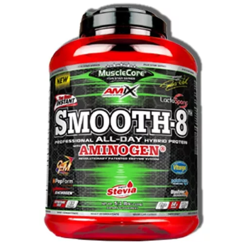 Amix Smooth - 8 ® Hybrid Fehérje - csoki - 2300g