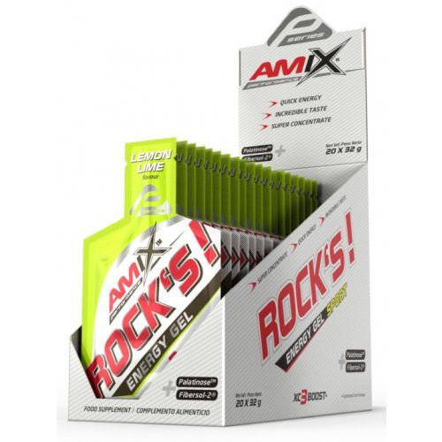AMIX Nutrition -  Performance Amix® Rock's Gel Free 20x32g - lemon-lime
