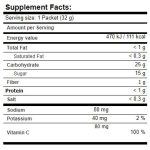 Amix Performance Rock's Gel Free - Cukormentes energiazselé - ananász -20x32g