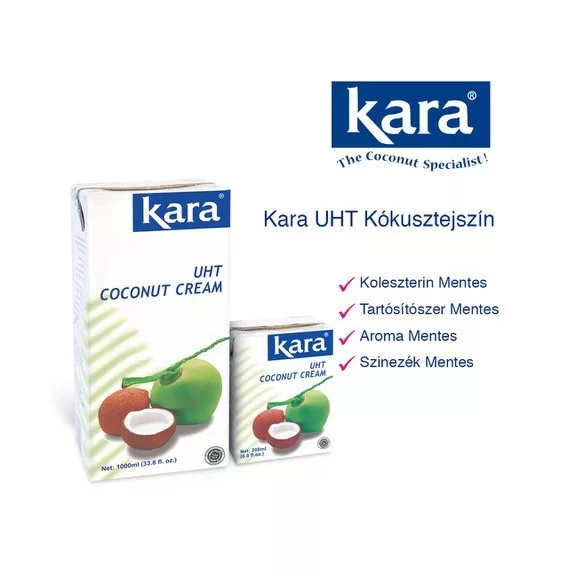 Kara Kókuszkrém UHT 200ml Kara Kókuszkrém UHT 200ml
