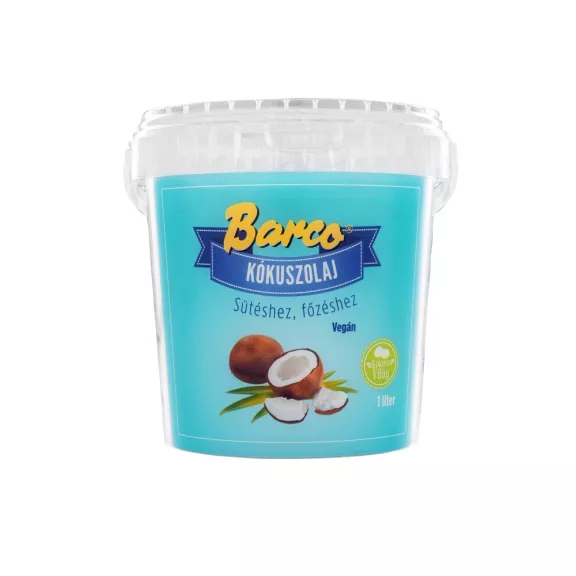 Barco Kókuszolaj (vödrös) 1l Barco Kókuszolaj (vödrös) 1l