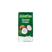   Delcoco Kókusztejszín (kókuszkrém) 1l 24% kókuszolaj tartalommal