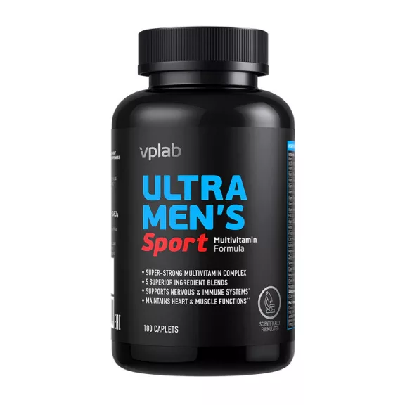 Vplab - Ultra Men's Sport Multivitamin Formula 180 caps. - Férfi multivitamin Vplab - Ultra Men's Sport Multivitamin Formula 180 caps. - Férfi multivitamin