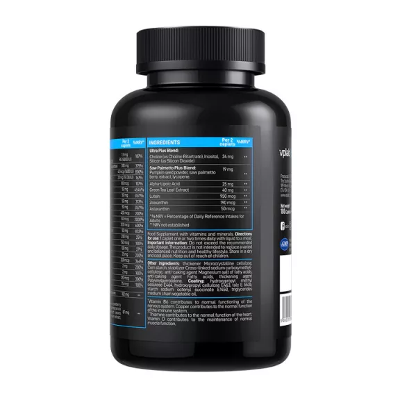 Vplab - Ultra Men's Sport Multivitamin Formula 180 caps. - Férfi multivitamin Vplab - Ultra Men's Sport Multivitamin Formula 180 caps. - Férfi multivitamin