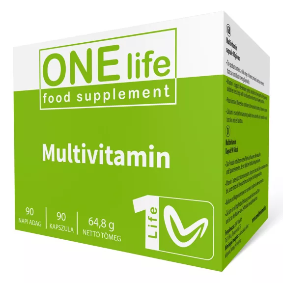 ONE LIFE Multivitamin 90 db kapszula ONE LIFE Multivitamin 90 db kapszula