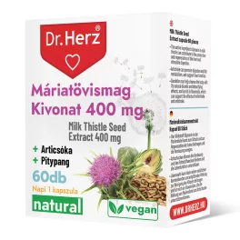 DR Herz Máriatövismag KIVONAT 400mg 60 db kapszula 