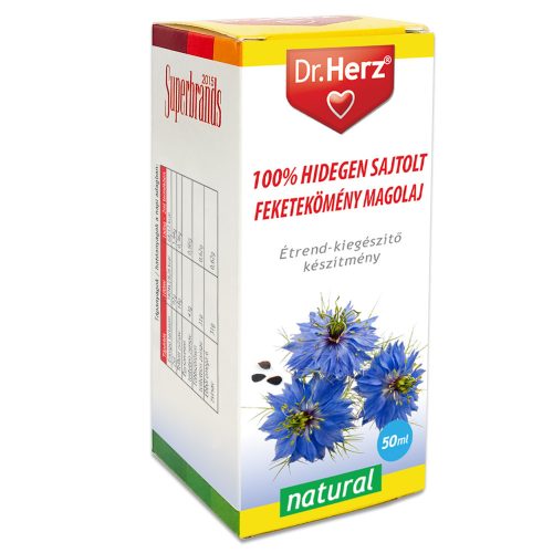 Dr Herz Feketekömény magolaj 100% hidegen sajtolt 50ml