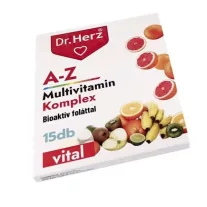   DR Herz A-Z Multivitamin Komplex 15 db kapszula displayben / Bliszter/