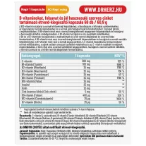   Dr Herz B-Komplex Max+C-vitamin+Inozitol+Szerves Cink kapszula 60 db