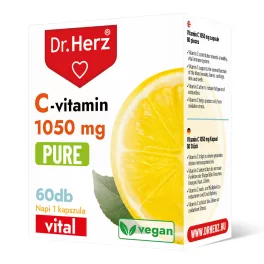 Dr Herz C-vitamin 1050 mg PURE kapszula 60 db DOBOZOS