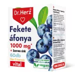Dr Herz Fekete Áfonya 1000 mg + Szerves Cink kapszula 60 db