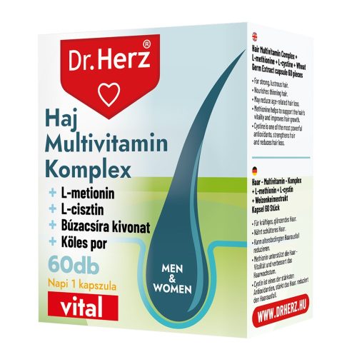 Dr Herz Haj Multivitamin Komplex kapszula 60 db DOBOZOS