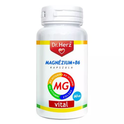 Dr Herz Magnézium+B6 kapszula 60 db 