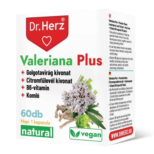 DR Herz Valeriana Plus kapszula 60 db 