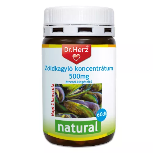 Dr Herz Zöldkagyló Koncentrátum 500mg kapszula 60 db